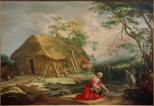 Latona ja Lycian talonpojat tekijältä Abraham Bloemaert
