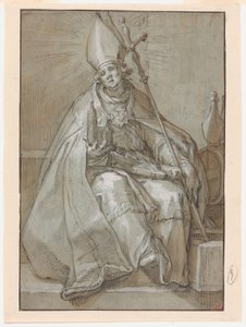 Saint Willibrord tekijältä Abraham Bloemaert