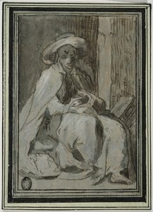 Pyhä Johannes Lykopolislainen tekijältä Abraham Bloemaert