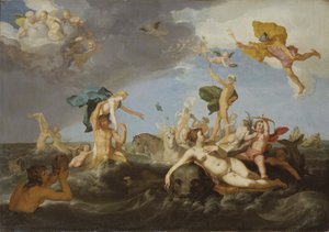 Neptunuksen triumfi tekijältä Abraham Bloemaert