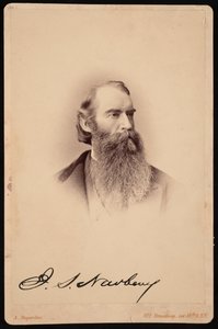John Strong Newberryn muotokuva 1822-1892, 1876-1887. tekijältä Abraham Bogardus