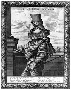 Kapteeni Fracasse, c120-1670 1924 tekijältä Abraham Bosse