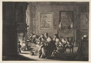 Foolish Virgins Sleeping (Hullut neitsyet nukkuvat odottaen sulhasen saapumista)