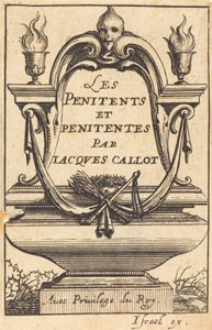 Callotin "The Penitents" -elokuva tekijältä Abraham Bosse