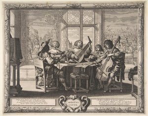 Kuulo, n. 1638. tekijältä Abraham Bosse
