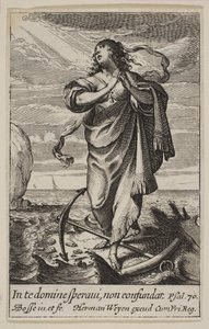 Toivo, 1636. tekijältä Abraham Bosse