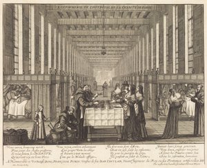 Pariisin Hôpital de la Charité -sairaalan sairastupa
