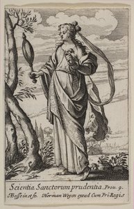 Prudence, 1636. tekijältä Abraham Bosse
