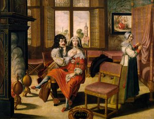 Tuntemus, noin 1635, kirjoittanut Abraham Bosse (1604-1676), maalauksen jälkeen tuntemattoman taiteilijan, Ranskan, sarjasta 5 tekijältä Abraham Bosse