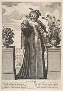 Tuoksu, 1635-38. tekijältä Abraham Bosse