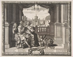 Kevät, 1635-37. tekijältä Abraham Bosse
