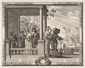 Kesä Kesä, n. 1637. tekijältä Abraham Bosse