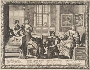 Suuttaja, 1632-33. tekijältä Abraham Bosse
