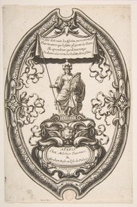 Hyve: Athena, 1637. tekijältä Abraham Bosse
