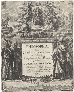 Filosofian allegoria Nimisivu: Schuler, Johannes. Filosofi (...), 1663 tekijältä Abraham Dircksz. Santvoort