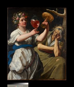 Ilon ja melankolian allegoria, 1628