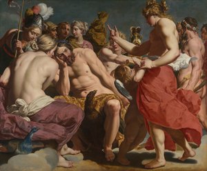 Venuksen nuhtelema Jupiter, n. 161213.