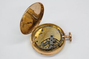 Perpetuelle-kellon kääntöpuoli, 1783 (kultakotelo)