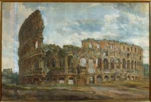 Colosseumin ulkokuva Roomassa