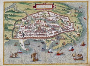 Aleksandrian kartta - kirjoittanut Abraham Ortelius, Antwerpen tekijältä Abraham Ortelius