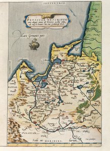 Preussin kartta, Abraham Orteliuksen World