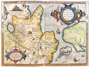 Koillis-Venäjä tekijältä Abraham Ortelius
