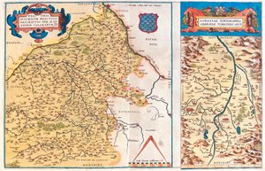 Alue-a: Centre, Burgundy, Auvergne, Limousin Alue-b: Auvergne, Ranska tekijältä Abraham Ortelius
