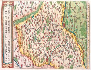 Valtio: Baijeri, Saksa tekijältä Abraham Ortelius