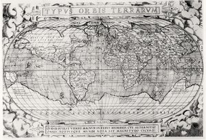 Huonekalut ja erilaiset esineet 1100- ja 1300-luvuilta tekijältä Abraham Ortelius
