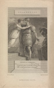 Antonius ja Kleopatra Act IV Sc. 8 tekijältä Abraham Raimbach