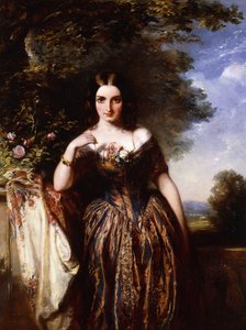 Rouva J. Hardcastlen muotokuva, os. Anne Capper tekijältä Abraham Solomon