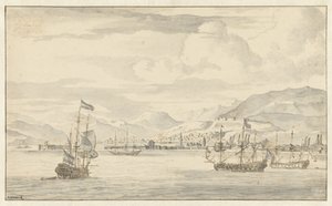 Näkymä Smyrnalle (Izmir) tekijältä Abraham Storck