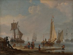 Merimaisema tekijältä Abraham Storck