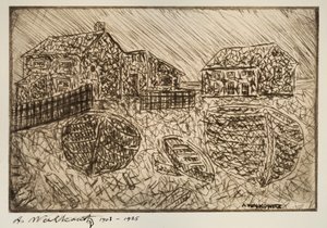 Nimetön One of Six Prints, 1903-1925. tekijältä Abraham Walkowitz