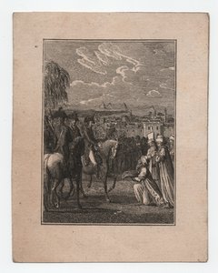 Napoleon Egyptissä, noin 1795 (kaiverrus).