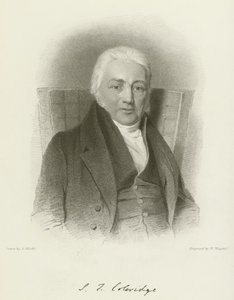 Samuel Taylor Coleridge tekijältä Abraham after Wivell