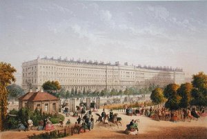 Hyde Park Gardens, n. 1862 (väri litho)