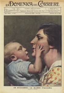 24. joulukuuta, italialainen äiti