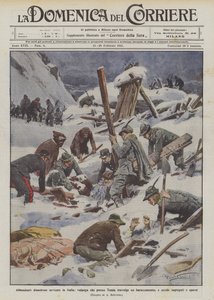 Runsas tuhoisa lumisade Italiassa, lumivyöry, joka kaataa kasarmin lähellä Tendaa?