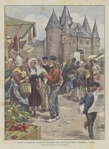 Amsterdamin torilla Queen Wilhelminian Health Bulletins saapuu Hollantiin