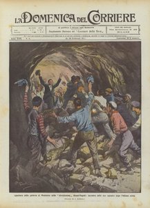 Suoran Rooma-Napoli Montorso-tunnelin avaaminen, kahden joukkueen kohtaaminen viimeisen kaivoksen jälkeen