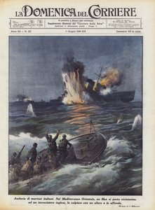 Italialaisten merimiesten rohkeus