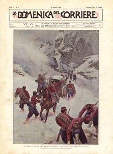 Lumimyrsky Montenegrossa, kolmesataa sotilasta estetty