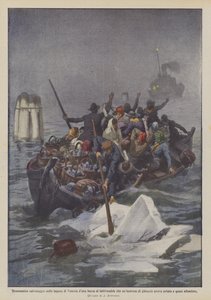 Dramaattinen pelastus Venetsian laguunin duna-laivalla imettävistä heistä mikä floe?