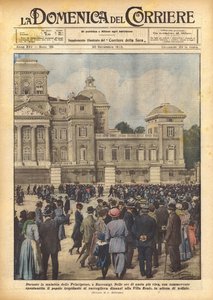 Prinsessan sairauden aikana Racconigissa