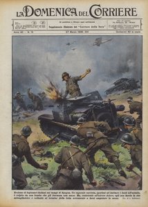 Italian legioonaarien sankarillisuus Espanjan pelloilla
