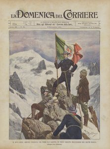 Duca Degli Abruzzi valloitti ensimmäisenä 5. elokuuta Mont Blancin huipun, jonka uskottiin olevan saavuttamaton.