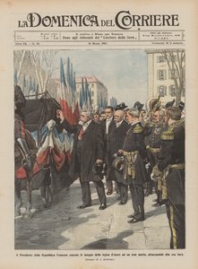 Myöntääkö Ranskan tasavallan presidentti legioonan lahjoittajan arvomerkin kuolleelle sankarille?
