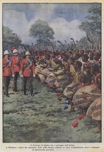 Walesin prinssi Afrikan villien joukossa