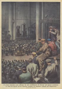 Ensimmäinen konsertti työpajoissa